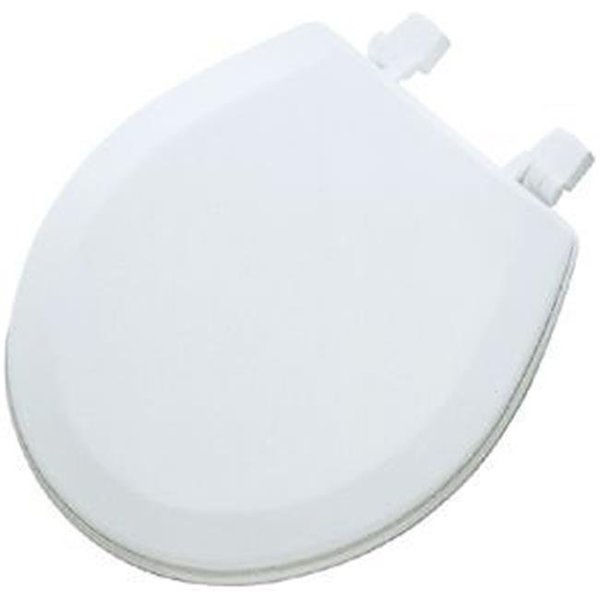 Designed To Furnish Bemis -Div of Mayfair  Open Front Toilet Seat with Cover; White DE649791